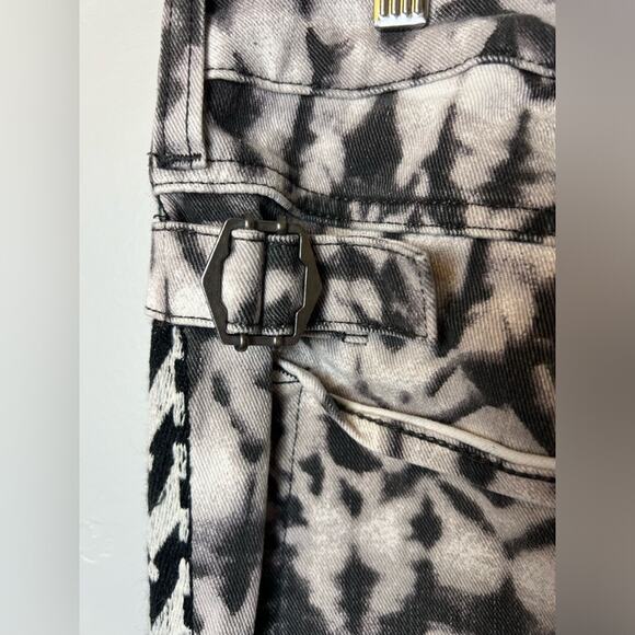 Isabel Marant pour H&M Patterned Black and White Jeans Size 6 - Picture 4 of 8